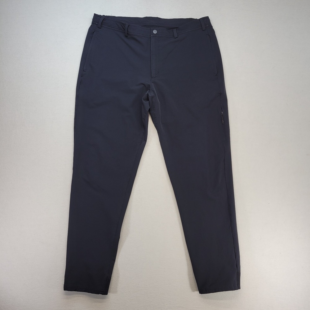 Mack Weldon Pants Mens  XL‎ Blue Radius Flex Joggers Performance Stretch